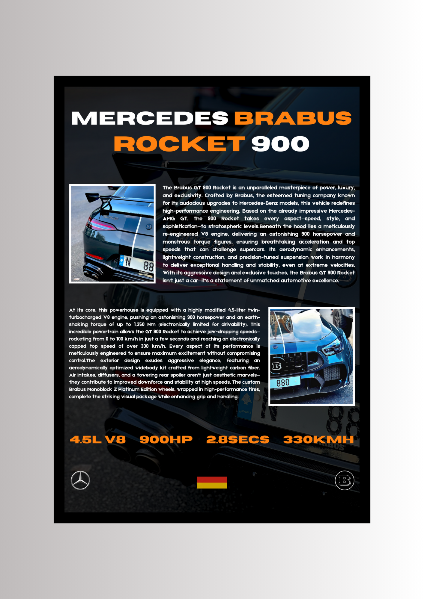 Mercedes Brabus Rocket 900